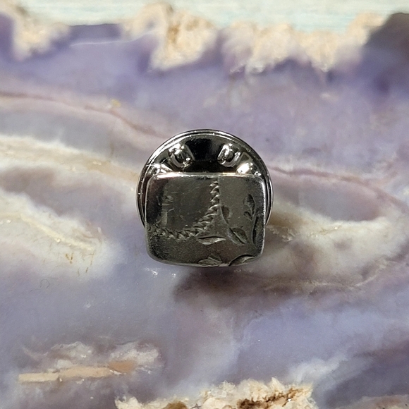 Other - Silver Sterling Engraved Tie Pin.
